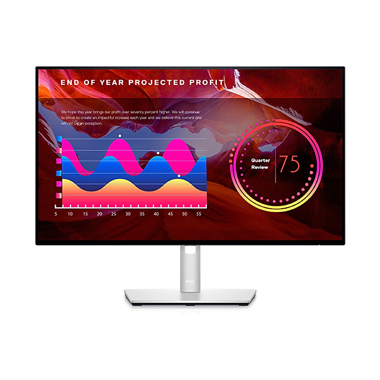 Màn hình LCD Dell Ultrasharp U2422H 23.8 inch FHD chuyên đồ họa - Hàng Chính Hãng