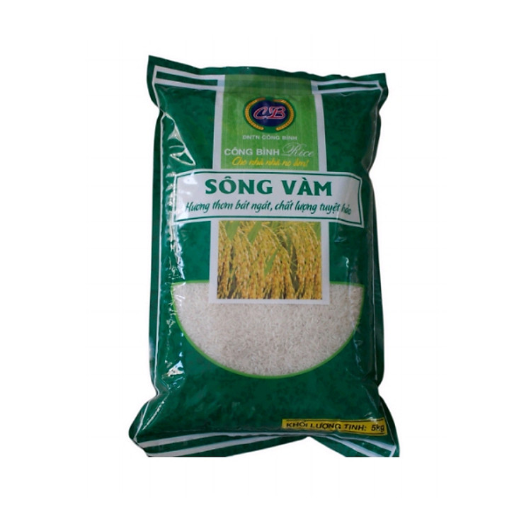 Gạo Sông Vàm Xanh 5kg