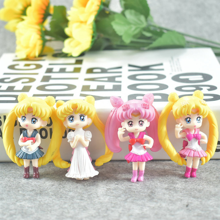 Mô Hình Nhân Vật Sailor Moon (Bộ 4)
