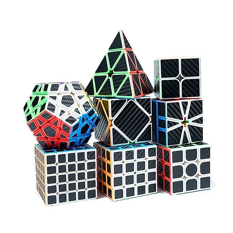 Chọn mua tại Shopee: Rubik Carbon 2x2 kèm chân đế - Giá tốt nhất tại Mall Shop