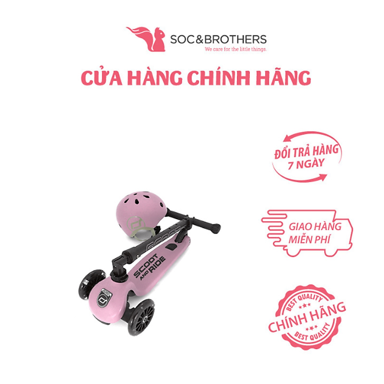 Scoot and Ride Highwaykick 3 LED Rose Chính hãng Giá tốt - Hình ảnh 2