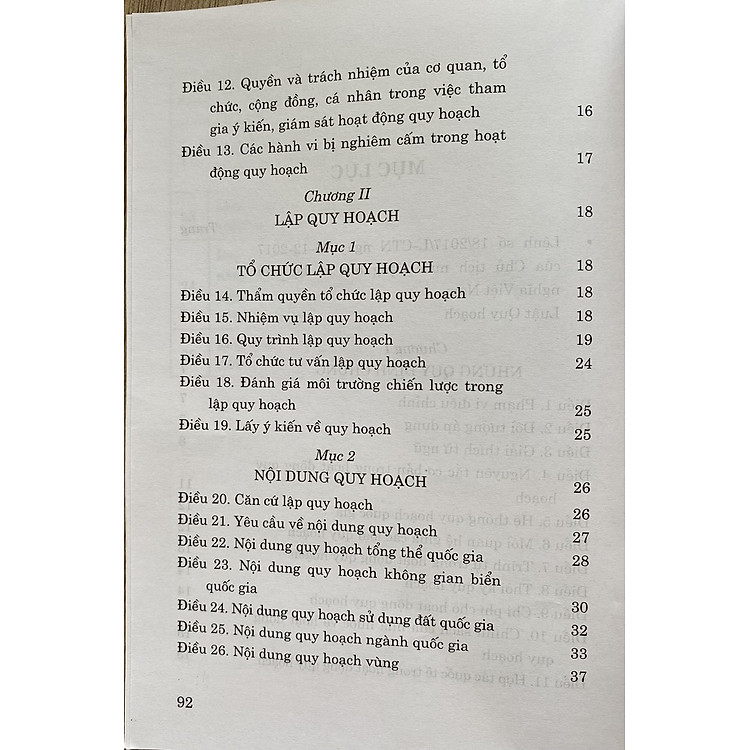 Luật Quy Hoạch (Hiện Hành) - Ảnh 4