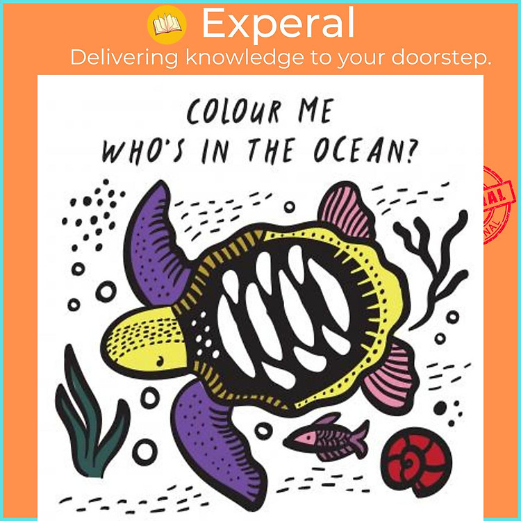 Sách - Colour Me: Who's in the Ocean? : Baby's First Bath Book by Surya Sajnani (UK edition, paperback)