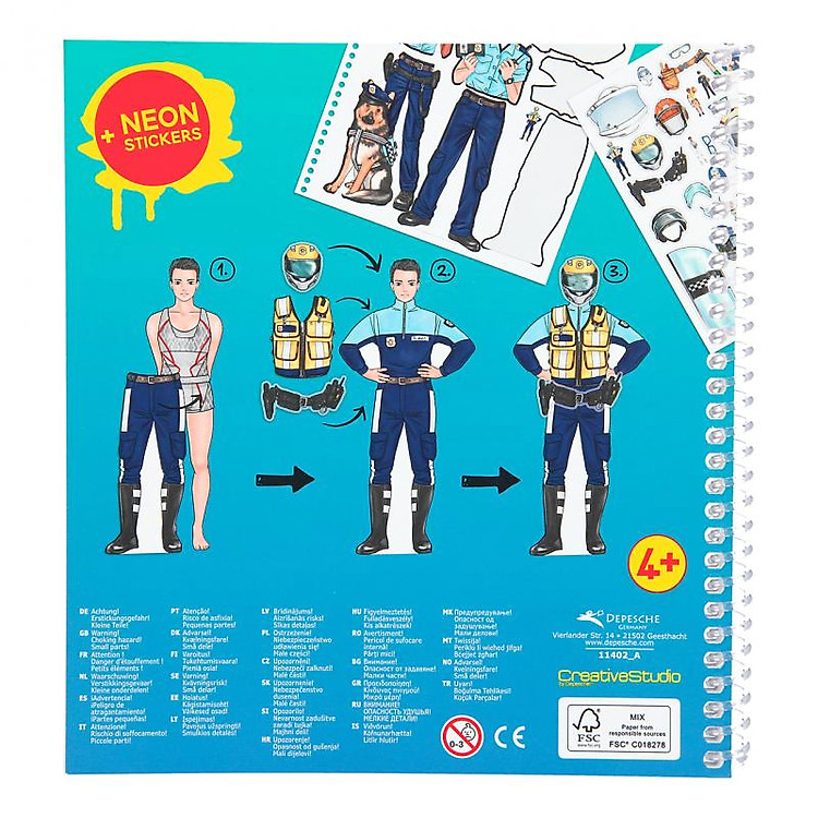 Mua BST Dress Me Up Jobs TOPMODEL TM011402 Chính hãng Ưu đãi - Hình ảnh 2