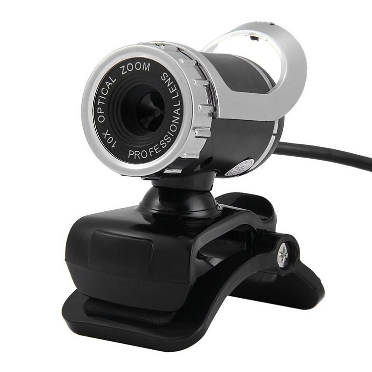 Webcam HXSJ - A859 Silver Hàng nhập khẩu
