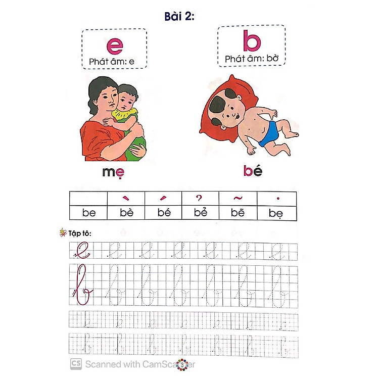 Bé Vào Lớp 1 - Bé Học Vần Dành Cho Học Sinh Mẫu Giáo Lớn - Ảnh 4