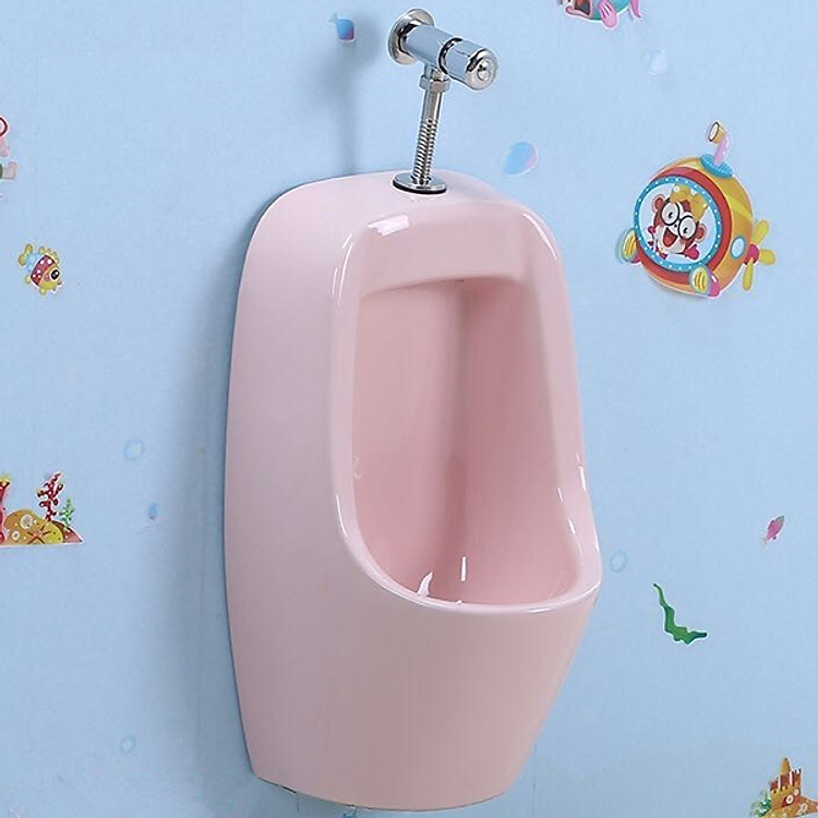 Mua tại Tiki: Tiểu đứng trẻ em Majst 9833 - Hồng Chính hãng, giá tốt