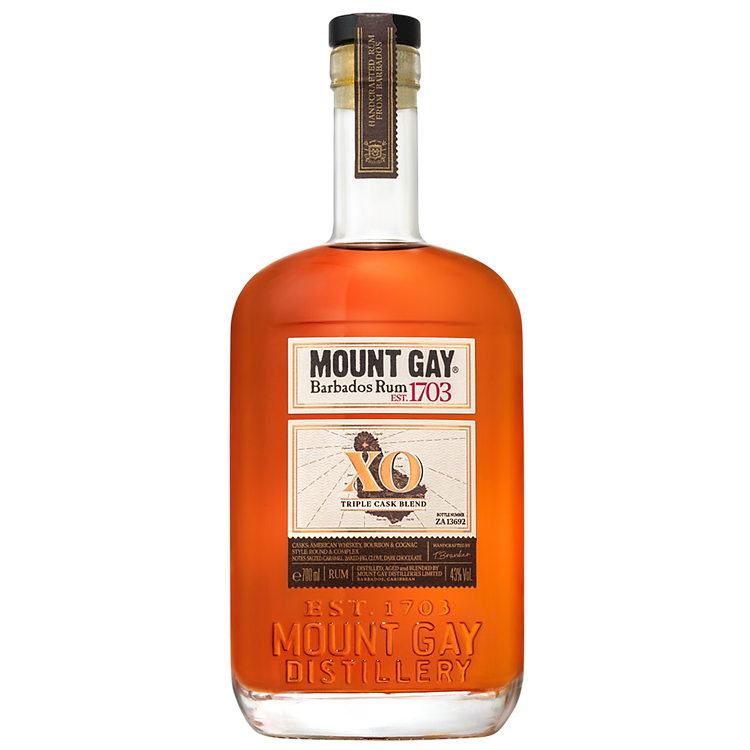Rượu Mount Gay XO Rum 43% 1x0.7L