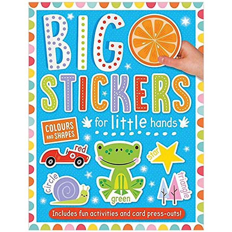 Big Stickers For Little Hands Colours And Shapes