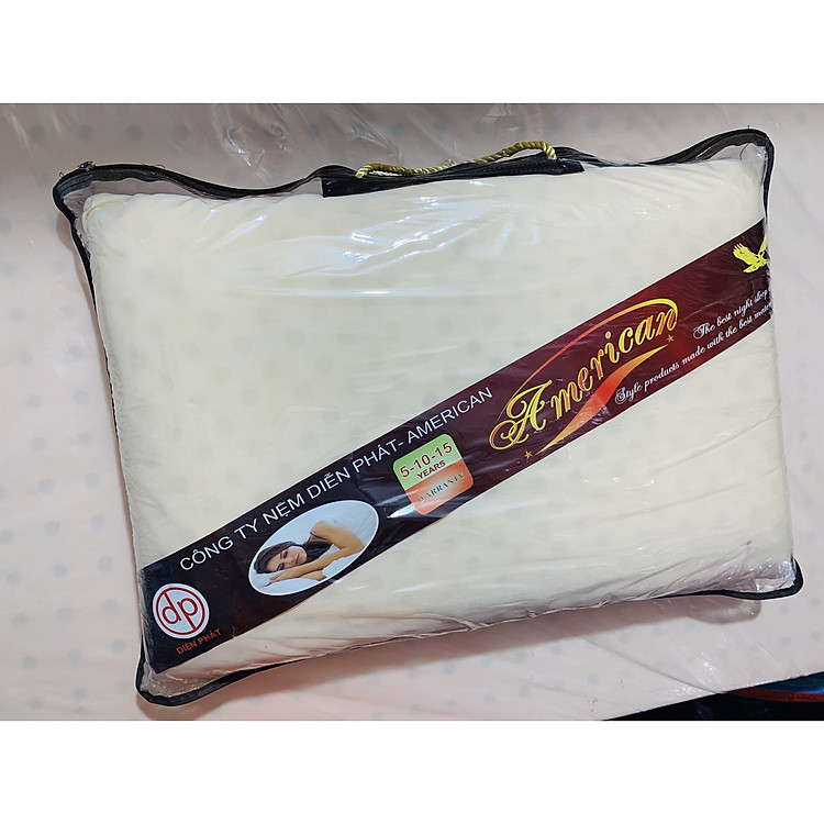 Gối Nằm Cao Su Non Diễn Phát 50x70