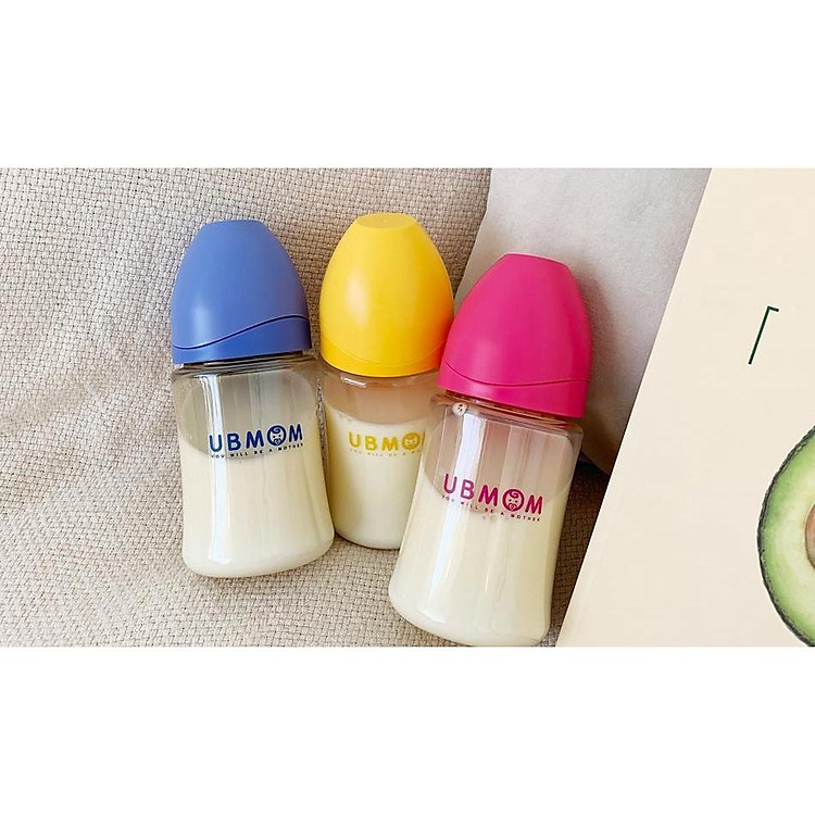 Mua Bình sữa UBMOM nhựa PPSU 200ml - Xanh Uy tín Giá rẻ - Hình ảnh 3