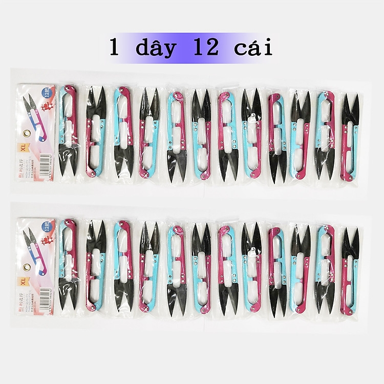 Kéo bấm chỉ LDH 211XL cán 2 màu - Ảnh 2