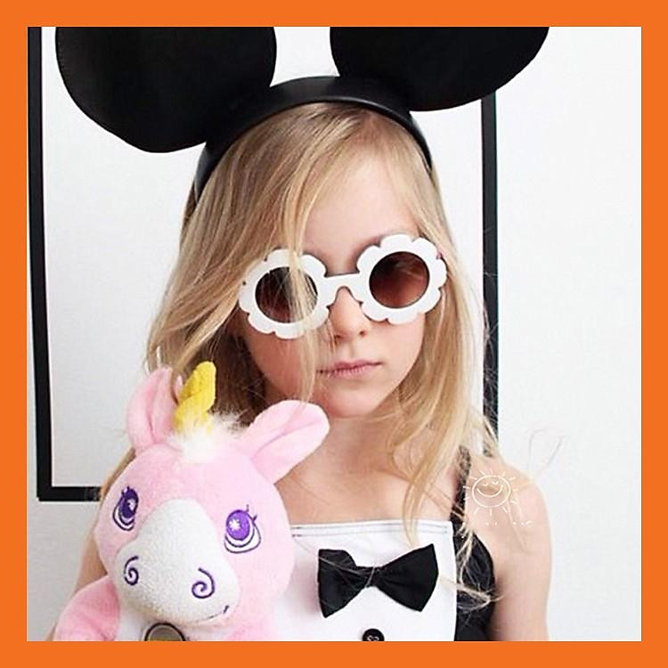 Kính râm cho bé, Kính hình bông hoa chỉ số UV400