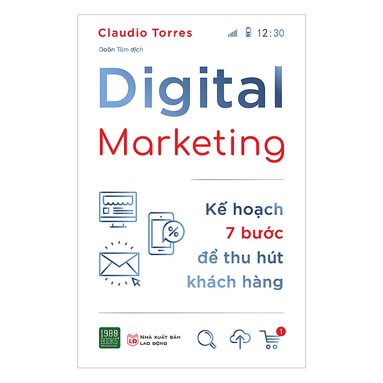 Sách Digital Marketing - Kế Hoạch 7 Bước Để Thu Hút Khách Hàng