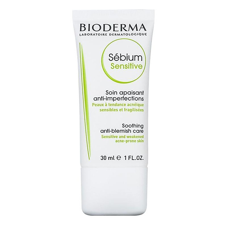 Kem Dưỡng Chăm Sóc Da Dầu Mụn Nhạy Cảm Bioderma Sébium Sensitive 30ml