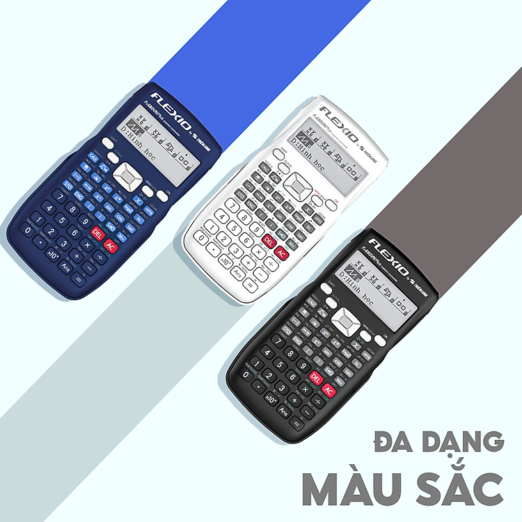 Máy Tính Khoa Học Thiên Long Flexio Fx680VN Plus - Xanh - Ảnh 5