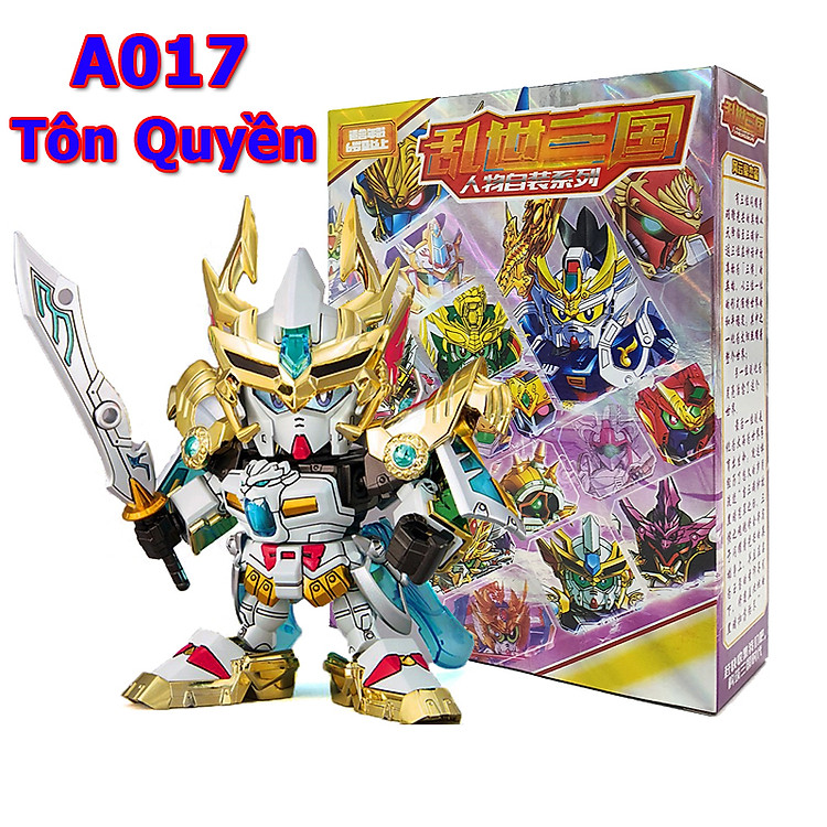 Đồ Chơi Xếp Hình Gundam Tôn Quyền A017