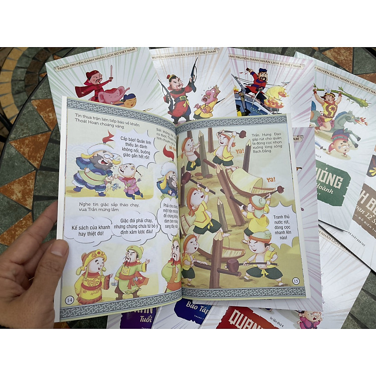 TRANH TRUYỆN DANH NHÂN LỊCH SỬ VIỆT NAM - Đỗ Biên Thùy - Ảnh 4