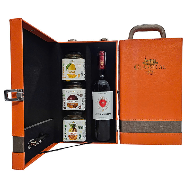 HỘP DA RƯỢU & TRÁI CÂY SẤY – MÓN QUÀ Ý NGHĨA 2026