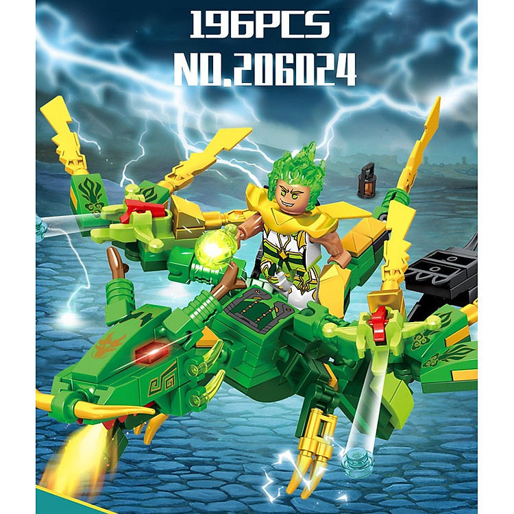 Đồ Chơi Lắp Ráp SEMBO BLOCK Kỵ Sĩ Rồng Chính hãng Giá rẻ - Hình ảnh 5