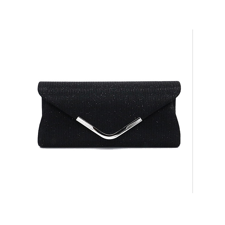 Ví nữ tiệc viền bạc sang chảnh C07