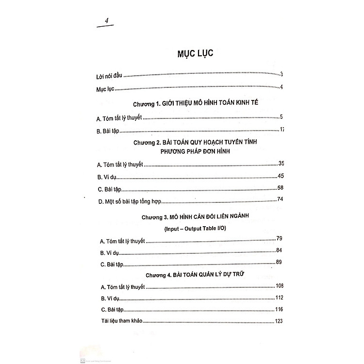 Bài Tập Mô Hình Toán Kinh Tế - Ảnh 3