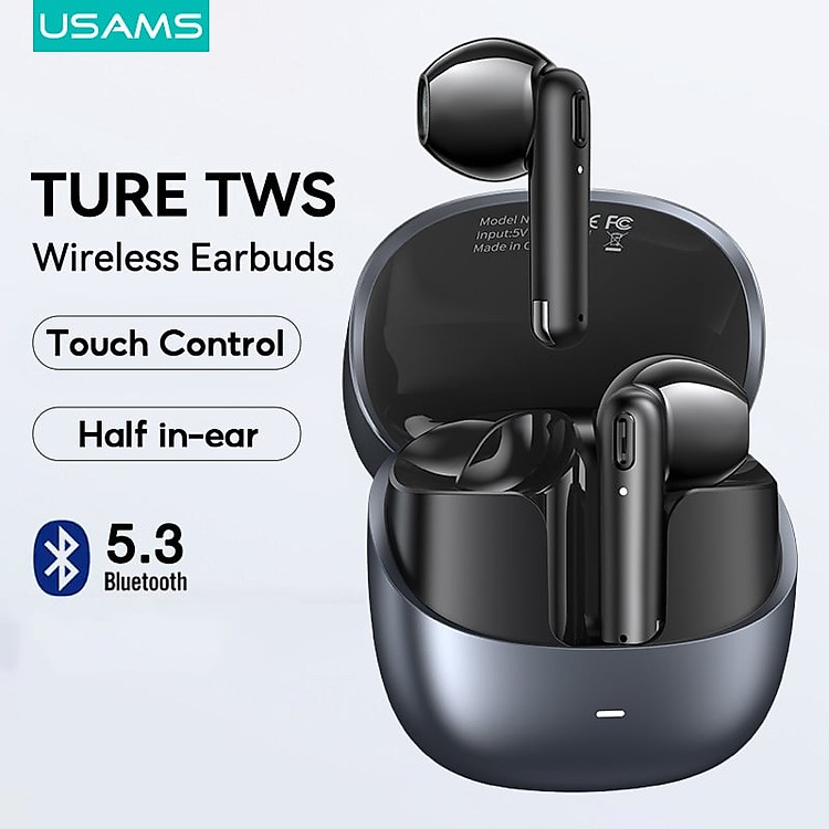 Tai Nghe Bluetooth TWS USAMS Echo E03 - Hàng Chính Hãng