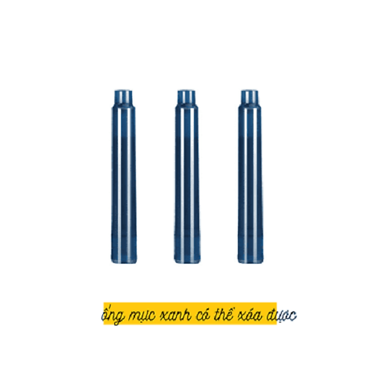 Bút máy - Bút mực Tẩy xóa được, Ngòi kim tinh êm trơn