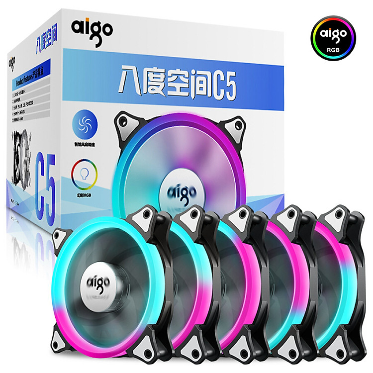 Quạt Tản Nhiệt Aigo (5 Cái)