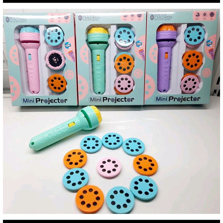 Đèn Pin Chiếu 80 Hình Cho Bé Chính hãng Giá tốt - Hình ảnh 2