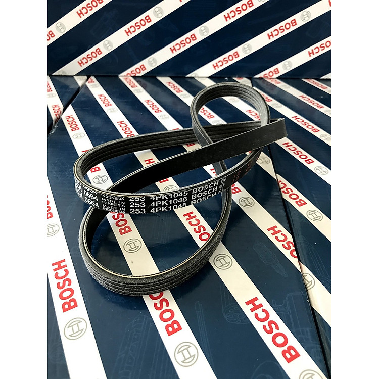 Dây Curoa Điều Hòa Kia Spectra, Suzuki APV 2012, Carry Pro (2008-2016) - Bosch 4PK1045