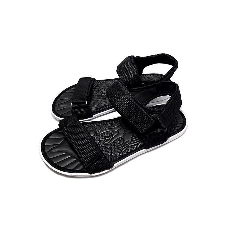 Giày sandal nam quai dù thời trang T055K139 - Đen