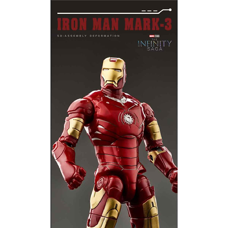 Đồ Chơi Mô Hình Iron Man Mark 3 Chính hãng Giá rẻ - Hình ảnh 2