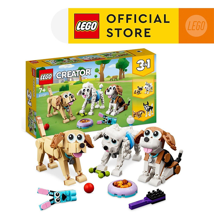 Mua tại MyKingdom: LEGO Creator 31137 Cún Cưng - Ngập tràn khuyến mãi