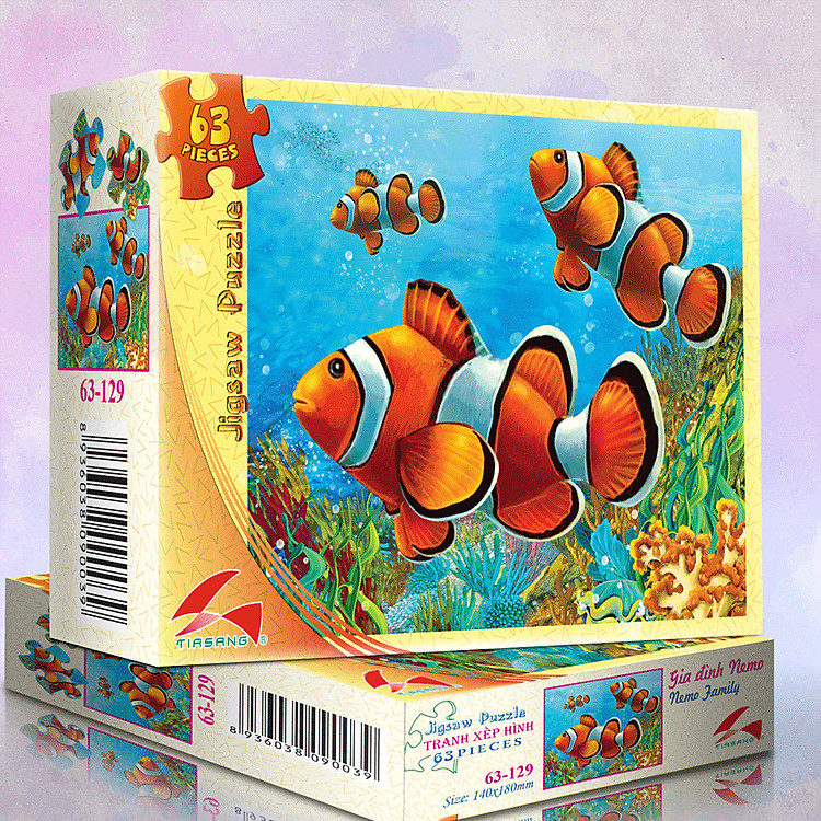 Tìm mua tại Avakids: Tranh xếp hình Nemo 63 mảnh - Ngập tràn khuyến mãi