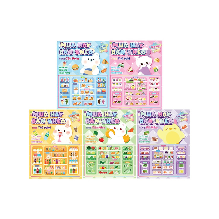 Mua Hay Bán Khéo - Trò Chơi Bóc Dán Cho Bé - MEGA