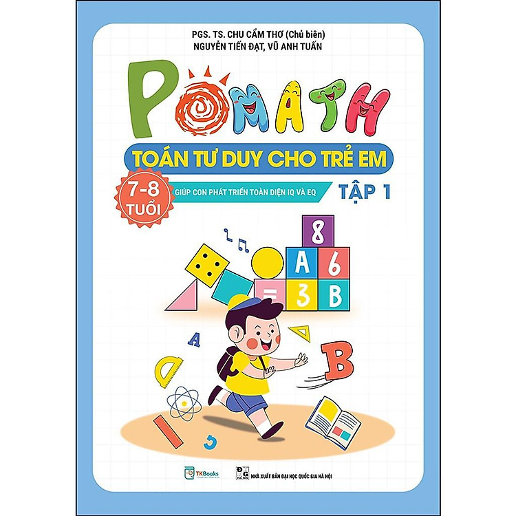 Pomath Toán Tư Duy Cho Trẻ Em 7 – 8 Tuổi – Tập 1
