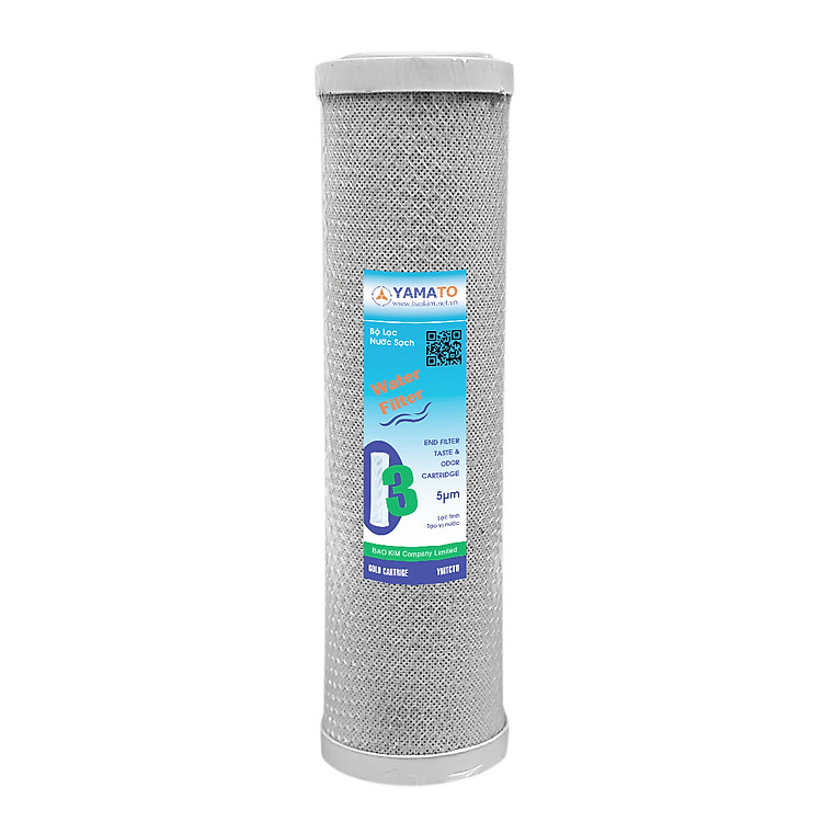 Bộ Cốc Lọc Đầu Nguồn Yamato YH10P5RC-03CW | Bộ Tiền Lọc | kèm bộ phụ kiện kết nối (lựa chọn) | phù hợp lắp trước máy lọc nước R.O, máy ion kiềm . . . – Hàng Chính Hãng