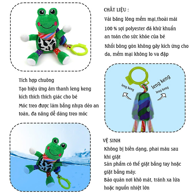 Đồ Chơi Treo Nôi Lục Lạc PiPo Chính hãng Giá tốt - Hình ảnh 3