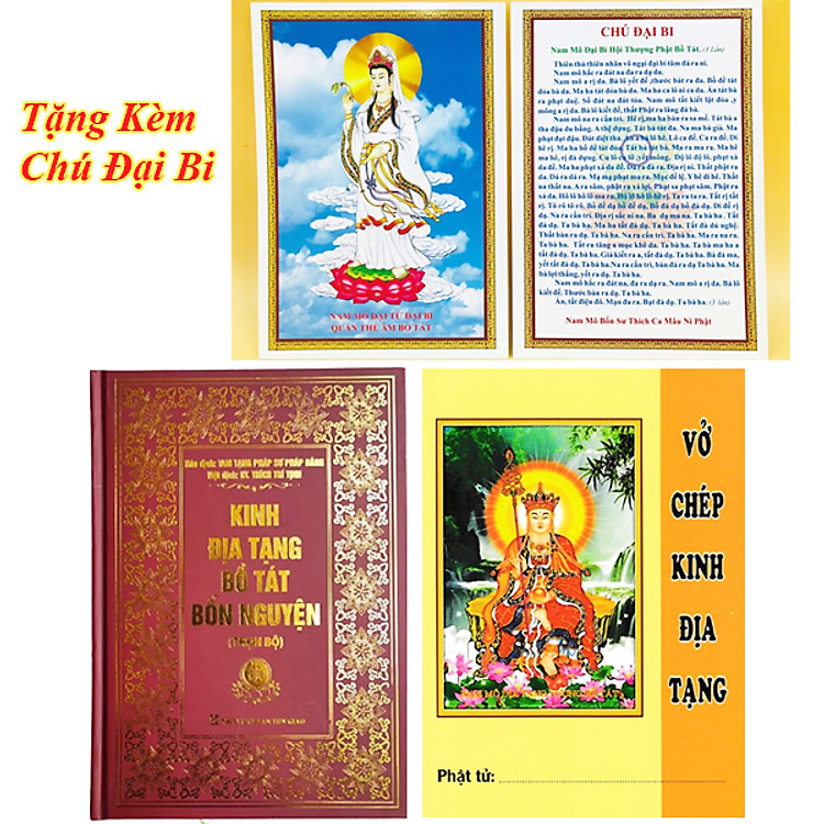 Kinh Địa Tạng Bồ Tát Bổn Nguyện Trọn Bộ