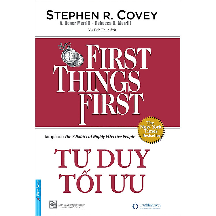 Tư Duy Tối Ưu – First Things First