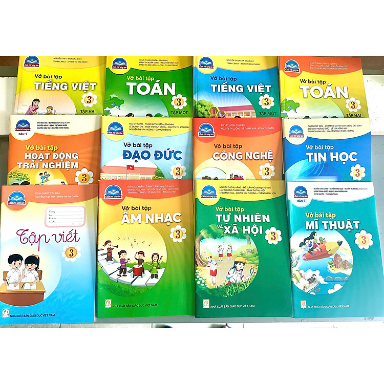 Bộ Vở Bài Tập Lớp 3 – Chân Trời Sáng Tạo