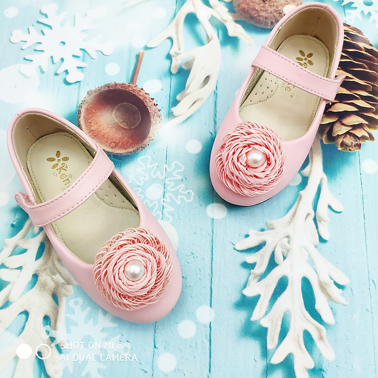 Giày búp bê bé gái hoa KENIKE ( HP9023-153 )