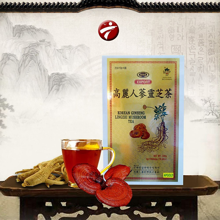 TRÀ HỒNG SÂM LINH CHI HÀN QUỐC