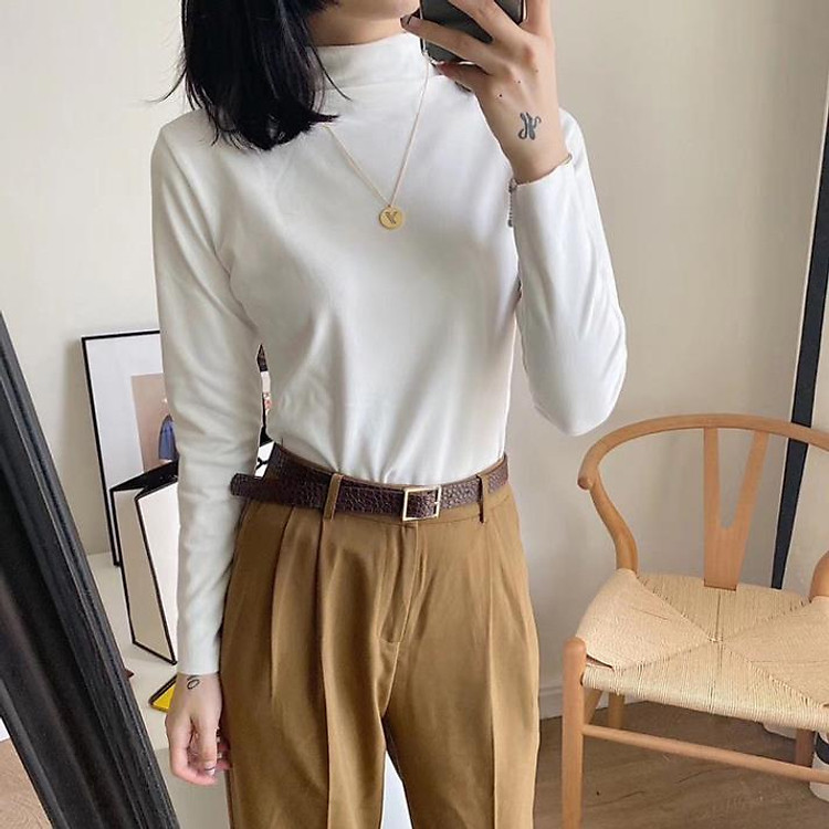 Áo giữ nhiệt lót nỉ cho bạn nữ - phiên bản mới