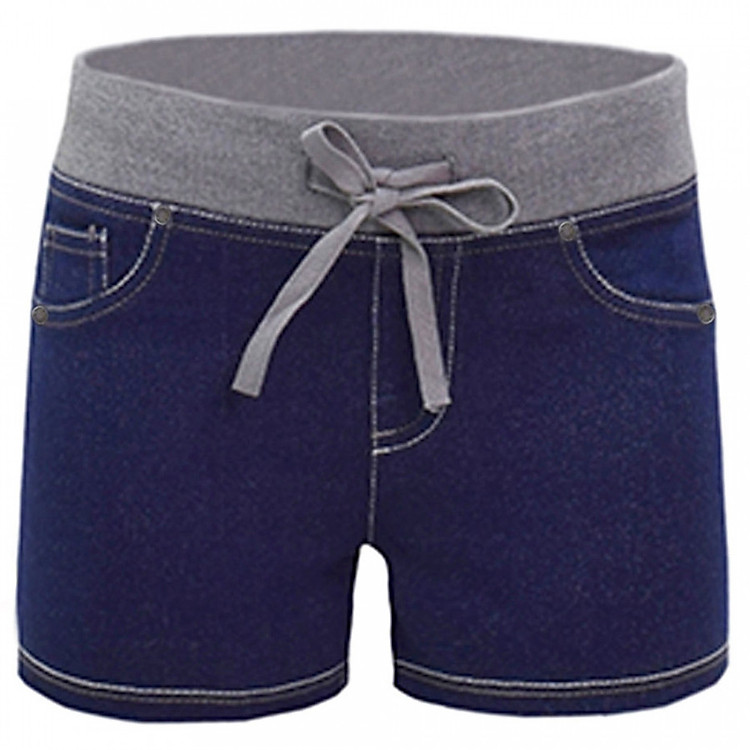 Quần Short Jean Bé Gái Kavio Kids GF66 - Xanh Navy