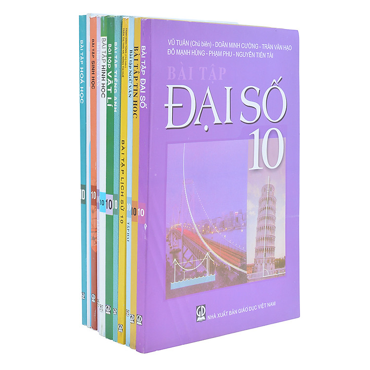 Bộ Sách Giáo Khoa Bài Tập Lớp 10 (11 Cuốn)