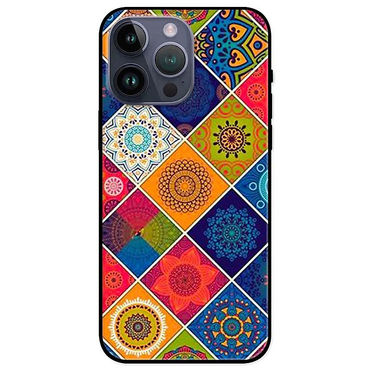 Ốp lưng dành cho Iphone 14 - Iphone 14 Plus - Iphone 14 Pro - Iphone 14 Pro Max - Họa tiết Ô vuông Xanh