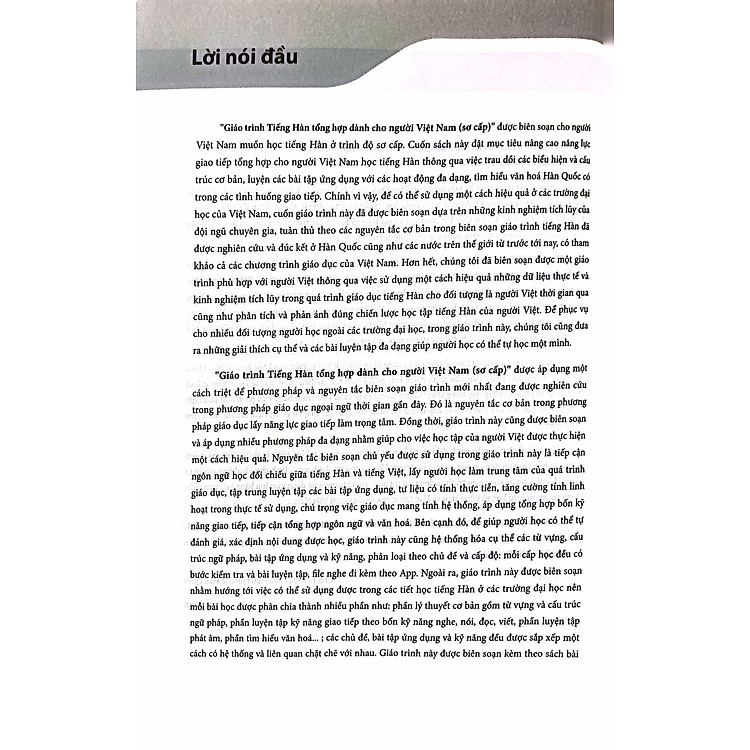 Tiếng Hàn Tổng Hợp Dành Cho Người Việt Nam - Sơ Cấp 1 (Tái Bản 2023) - Ảnh 3