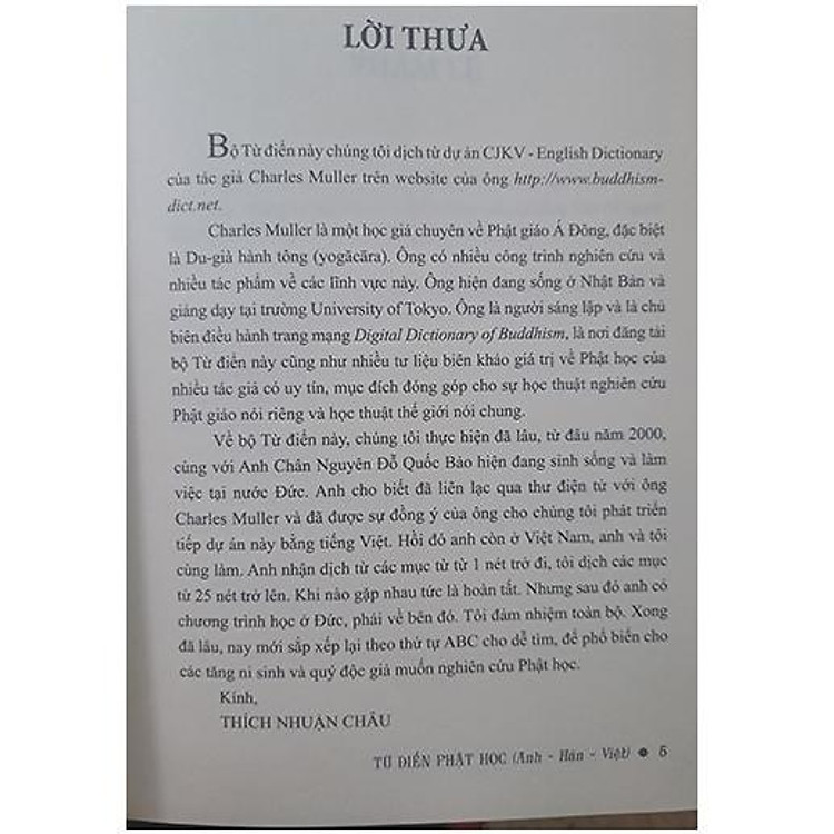 Từ Điển Phật Học (Thích Nhuận Châu dịch) - Ảnh 4